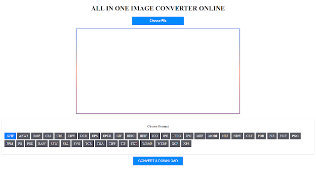 ALL IN ONE IMAGE CONVERTER ONLINE