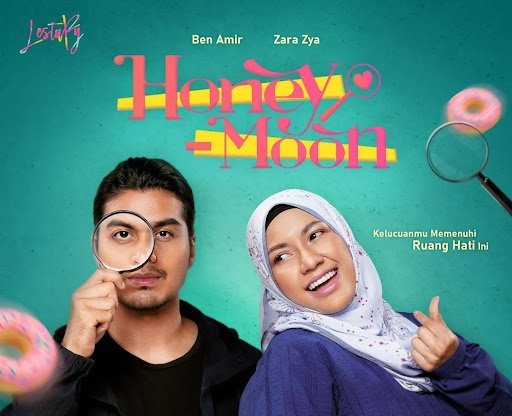 Sinopsis Drama Honeymoon : Lakonan Ben Amir dan Zara Zya