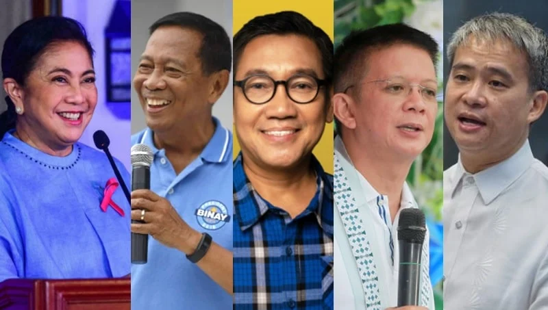 Presidentiable Leni Robredo's VP, Senatorial slate for Election 2022