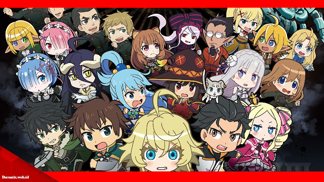 Isekai Quartet Movie akan Segera Hadir di Tahun 2022