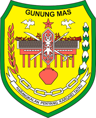 Logo / Lambang Kabupaten Gunung Mas - Latar (Background) Putih & Transparent (PNG)