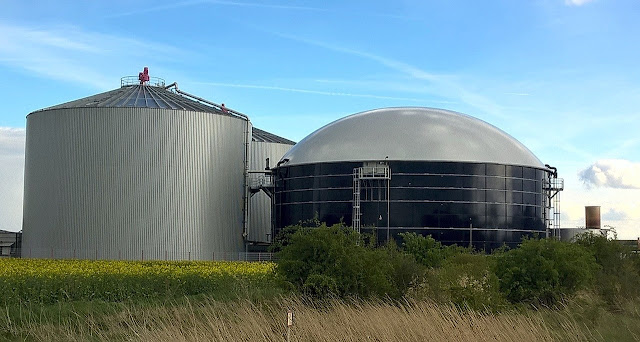 Biogas production facility