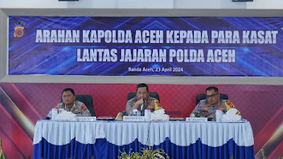 Kapolda Aceh Apresiasi Upaya Ditlantas dan Jajaran dalam Meminimalisir Angka Laka Lantas