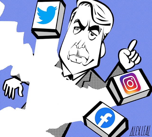 Redes sociais excluem vídeos de Bolsonaro com fake news
