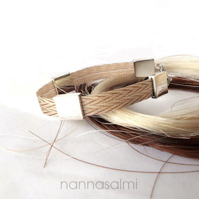 horsehair bracelet jouhirannekoru schweifhaararmband