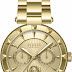 Versus Versace Womens Gold 36 mm Sertie Bracelet Watch VSPOS5321