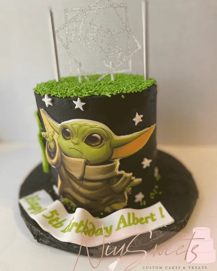 yoda cake