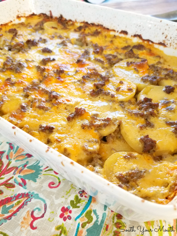 Hamburger Potato Casserole from South Your Mouth