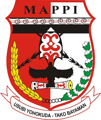 Logo / Lambang Kabupaten Mappi - Latar (Background) Putih & Transparent (PNG)