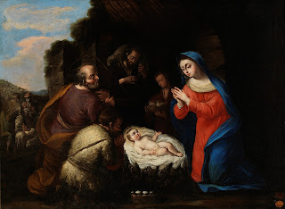 The Adoration of the Shepherds XVII century. Oil on canvas