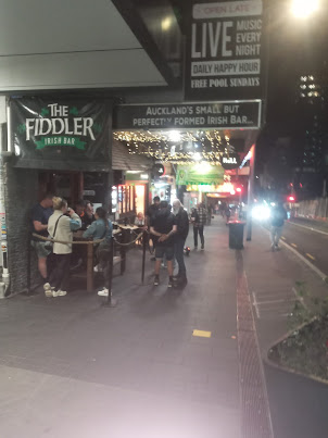 Friday(22/3/2023):-  Friday Night partying on Victoria West street near " Surf ' N' Snow" Backpacker