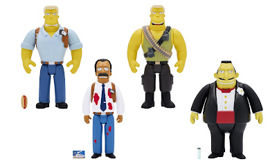 The Simpsons McBain ReAction Figure Series by Super7