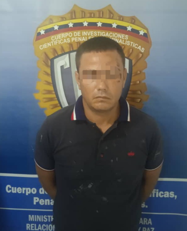 Cicpc detuvo a hombre por golpear a su mujer en El Vigía