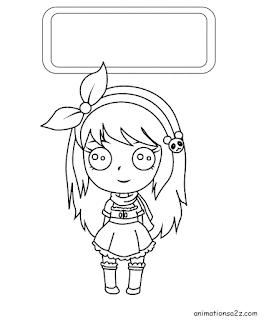 cute sweet coloring pages of girls