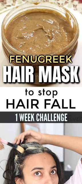 Fenugreek Seeds Hair Mask To Stop Hair Fall