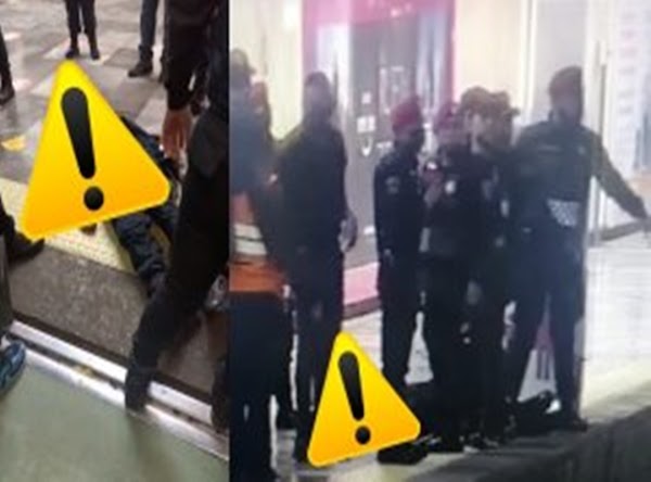 Policía lucha por su vida tras asomarse a vías y ser golpeado por el Metro 