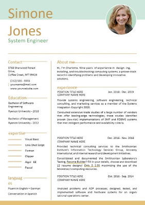 Template CV Word