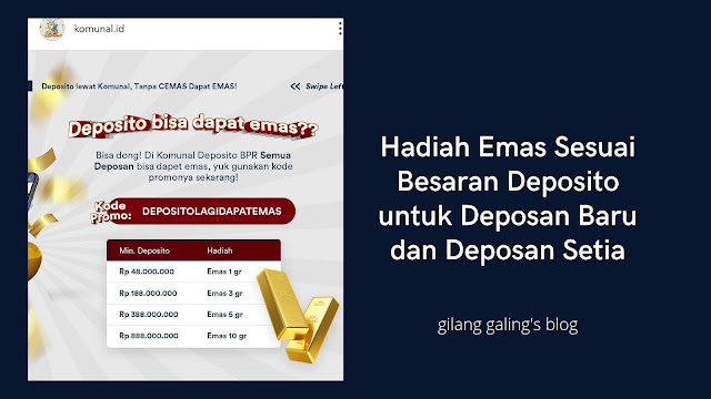 kode promo deposito lagi dapat emas di komunal untuk deposan baru dan deposan setia