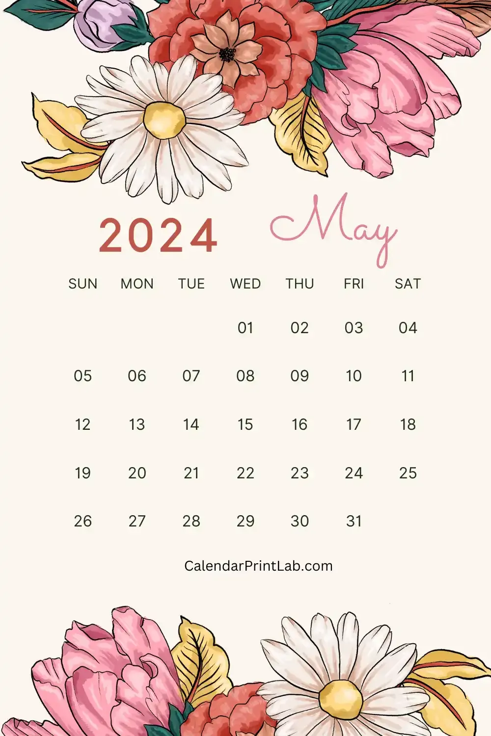 Best May 2024 Floral Calendar