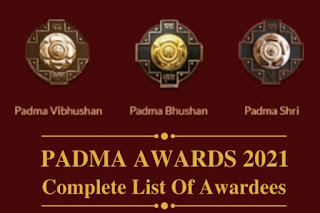 Padma Awards 2021 List PDF