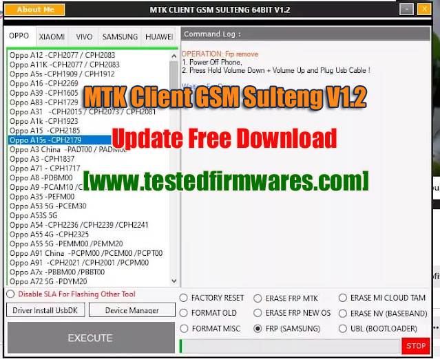 MTK Client GSM Sulteng V1.2 Update Free Download