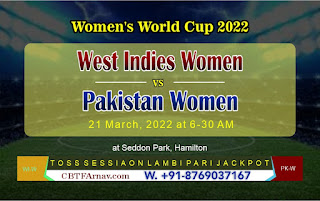 WIW vs PKW 20th Women's World Cup 2022 Cricket Match Prediction & Betting Tips