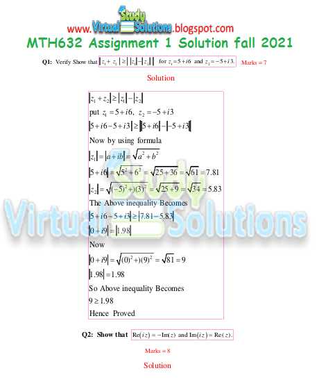 MTH632 Assignment 1 Solution Preview Fall 2021