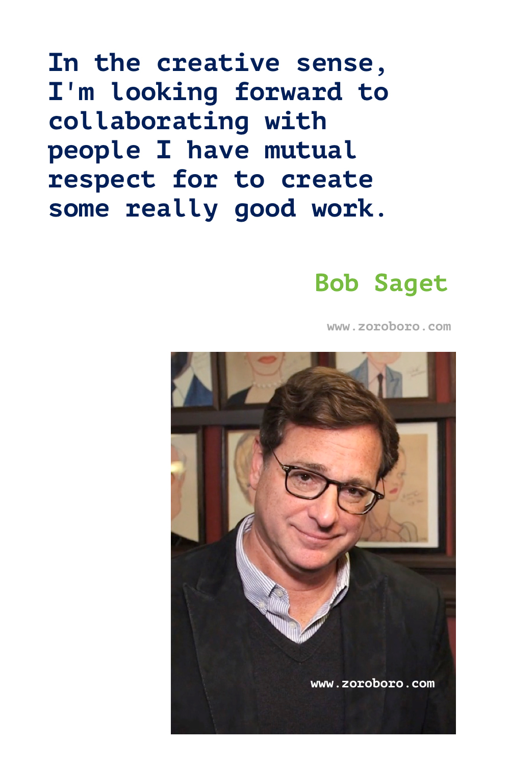 Bob Saget Quotes. Bob Saget Comedy Quotes, Dad Quotes, House Quotes, & Mom Quotes. Bob Saget Funny Quotes. Bob Saget Stand-up Comedian. Bob Saget Quotes, Comedian and 'Full House' star.