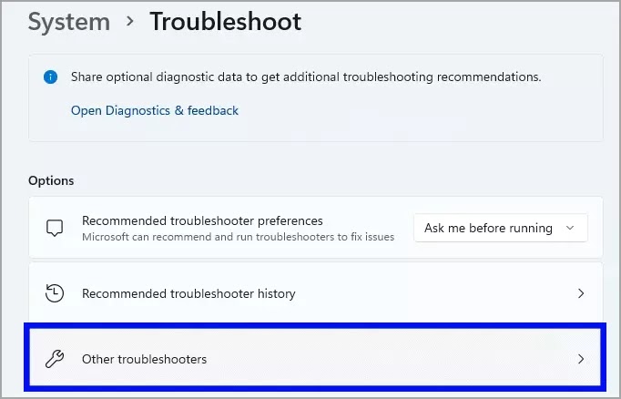 9-outher-troubleshooters-settings-windows-11