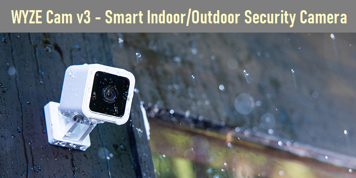 WYZE Cam v3 - Smart Indoor/Outdoor Security Camera