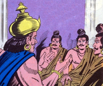 Trishanku and Vasishta's sons