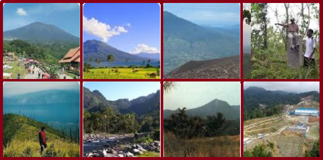 Daftar Gunung di Provinsi Sumatra Selatan