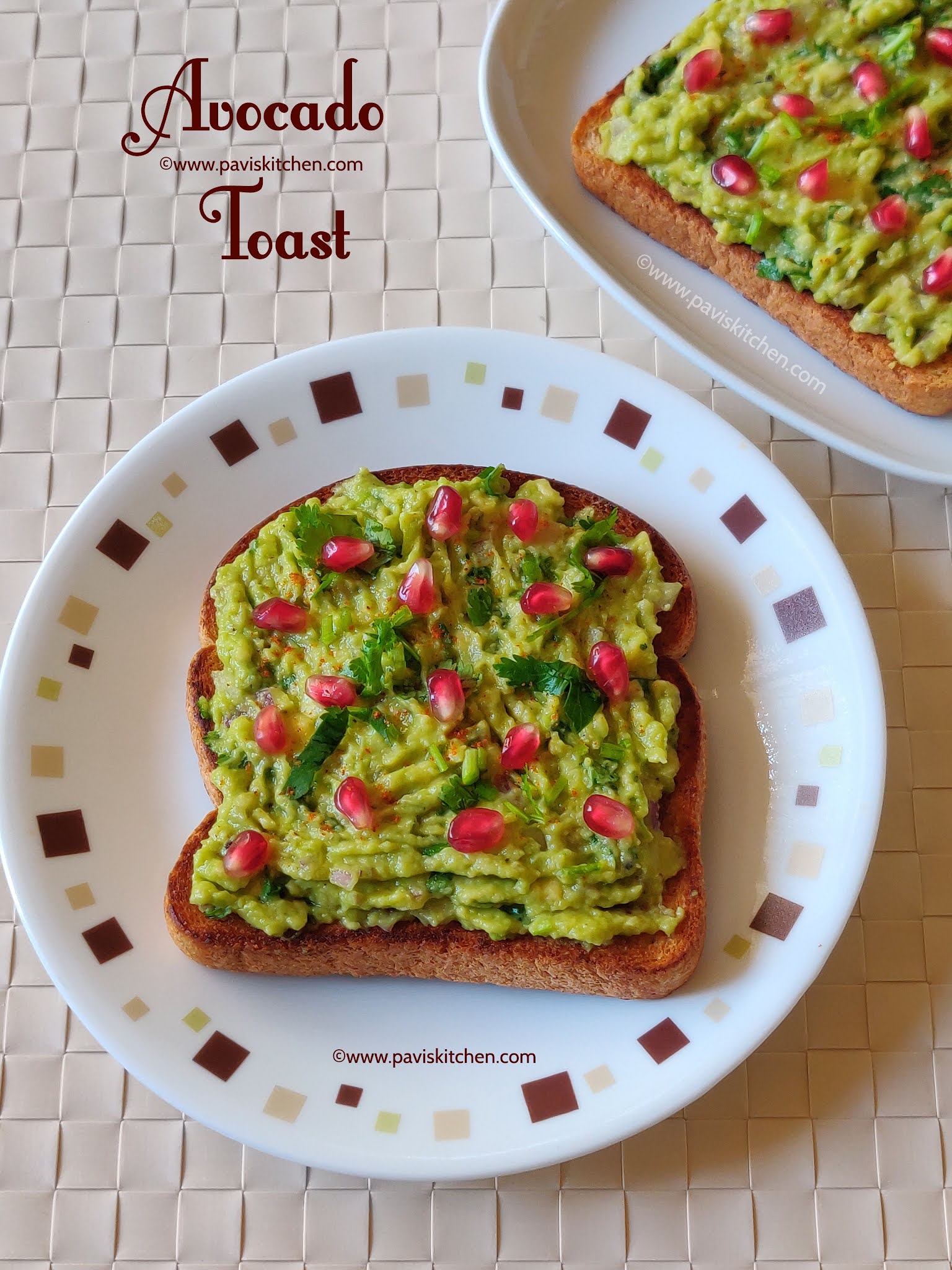 Avocado toast recipe | avocado bread toast | Indian avocado sandwich | Guacamole sandwich