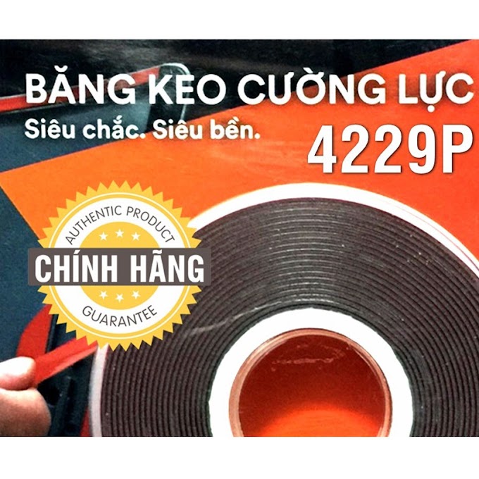 Mall Shop [ 3m_vietnam_store ] [Mã LIFEXANH03 giảm 10% đơn 500K] Băng Keo 3M Acrylic Foam Tape 4229P
