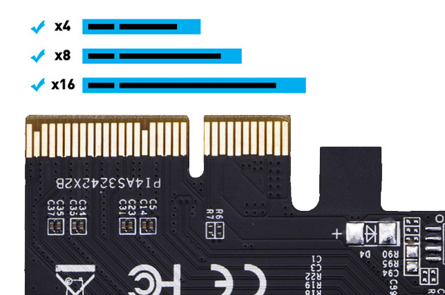 DETALLE AKASA PCIe 3.0 x4 USB 3.2 GEN 2x2 TIPO-C