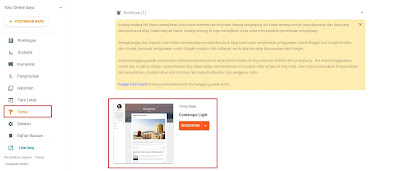 Tema Blogger