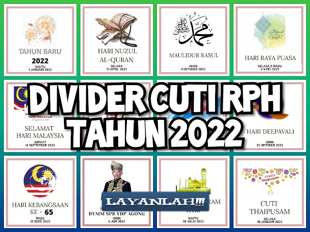 Selangor 2022 cuti