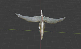 Bat reptile Pteranodon dragon bird animal free 3d models blender obj fbx low poly