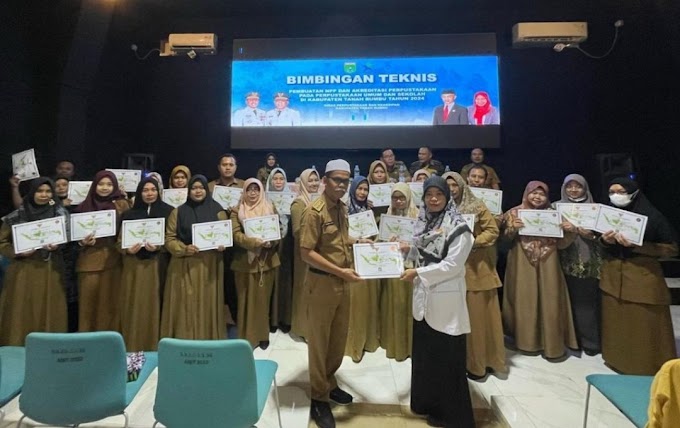 Sebanyak 28 Perpustakaan Sekolah di Tanbu Sudah Terakreditasi