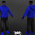SKIN  AZUL MODERNA 