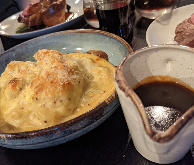 Sunday Lunch at Nest on Chillingham Road ~ A Review  - cauliflower cheese