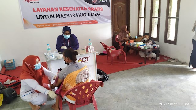 ACT Medan Hadirkan Klinik Wakaf di Medan Tuntungan 