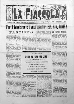 "LA FIACCOLA" -17 APRILE 1921