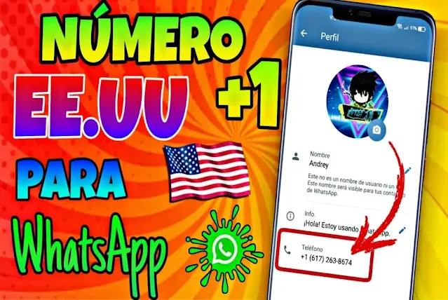 Cómo Crear Número De EE. UU +1 Para Cuenta de WhatsApp Gratis 2022