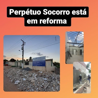 Perpétuo Socorro encontra-se em REFORMA