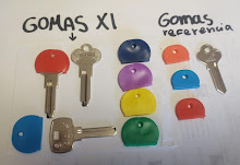 GOMAS XL COLORES $10.084 MAS IVA BOLSA 200 UNID