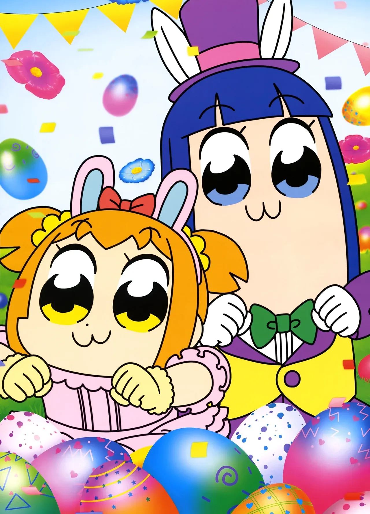 O Anime Pop Team Epic é relançado com novo Elenco de Voz  e 'Novos Desenvolvimentos'