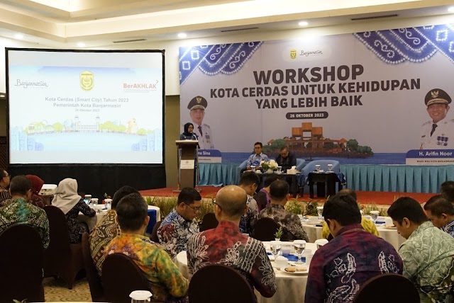 Workshop Diskominfotik, Cara Wujudkan Kota Cerdas Berkelanjutan di Banjarmasin