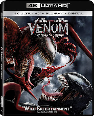 Venom Let There Be Carnage DVD Blu-ray 4K