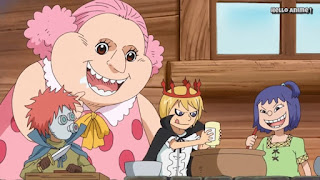 ワンピースアニメ WCI編 836話 | ONE PIECE ビッグ・マム 幼少期 羊の家 Linlin childhood